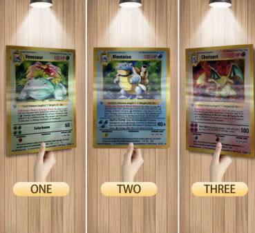 Cuadro de Pokémon 3D
